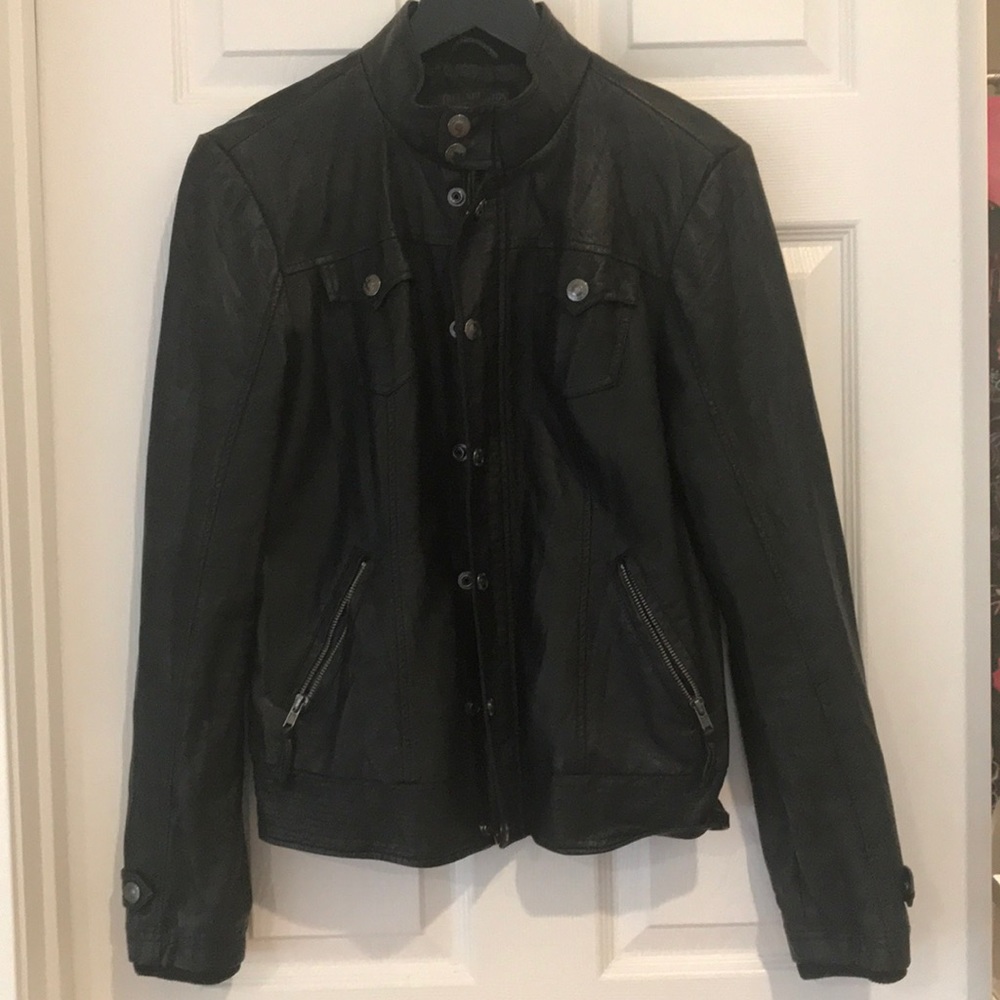 True Religion Faux leather jacket